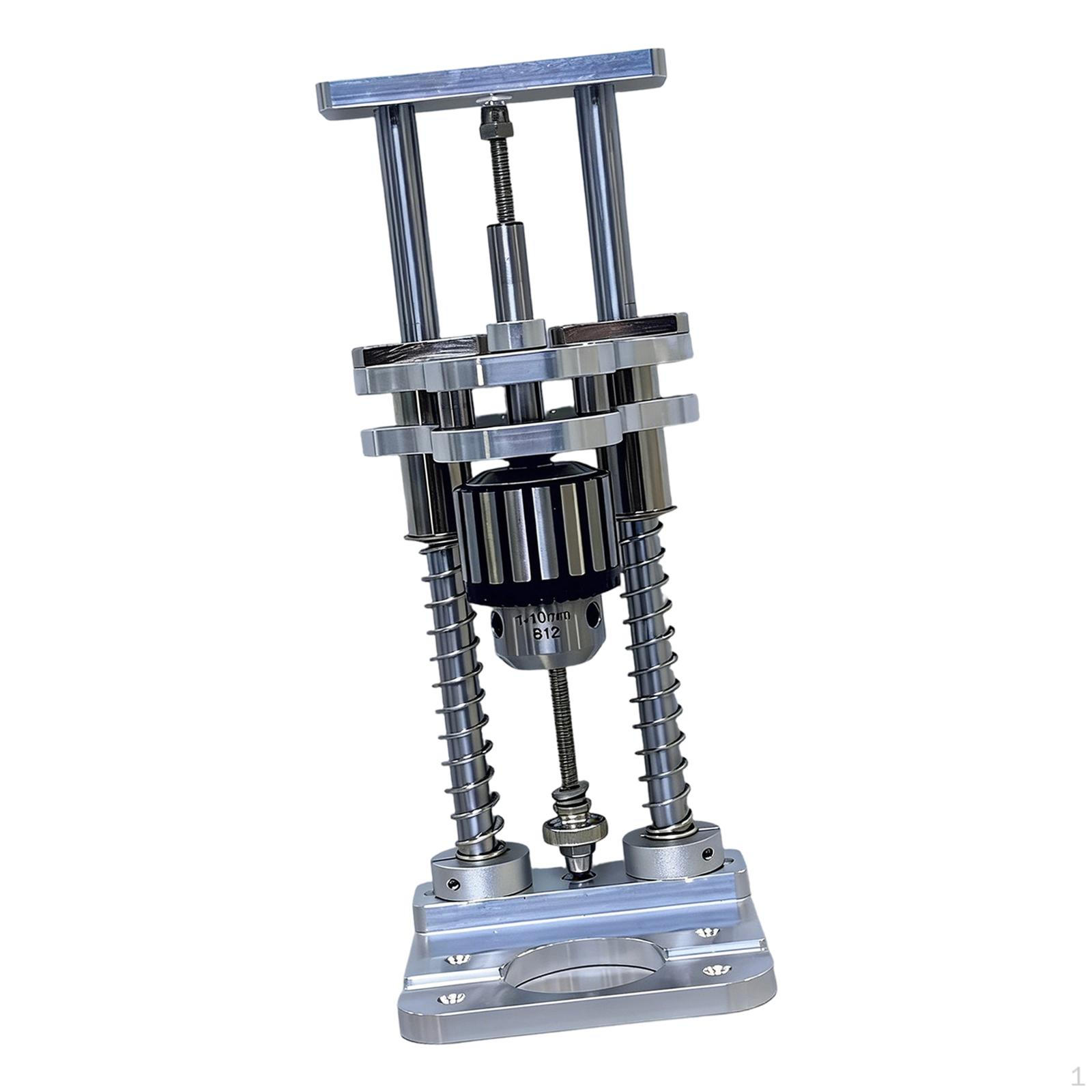 

Vertical Drill Guide Auxiliary Tool Easy to Install Accurate Positioning Premium Stand Holder