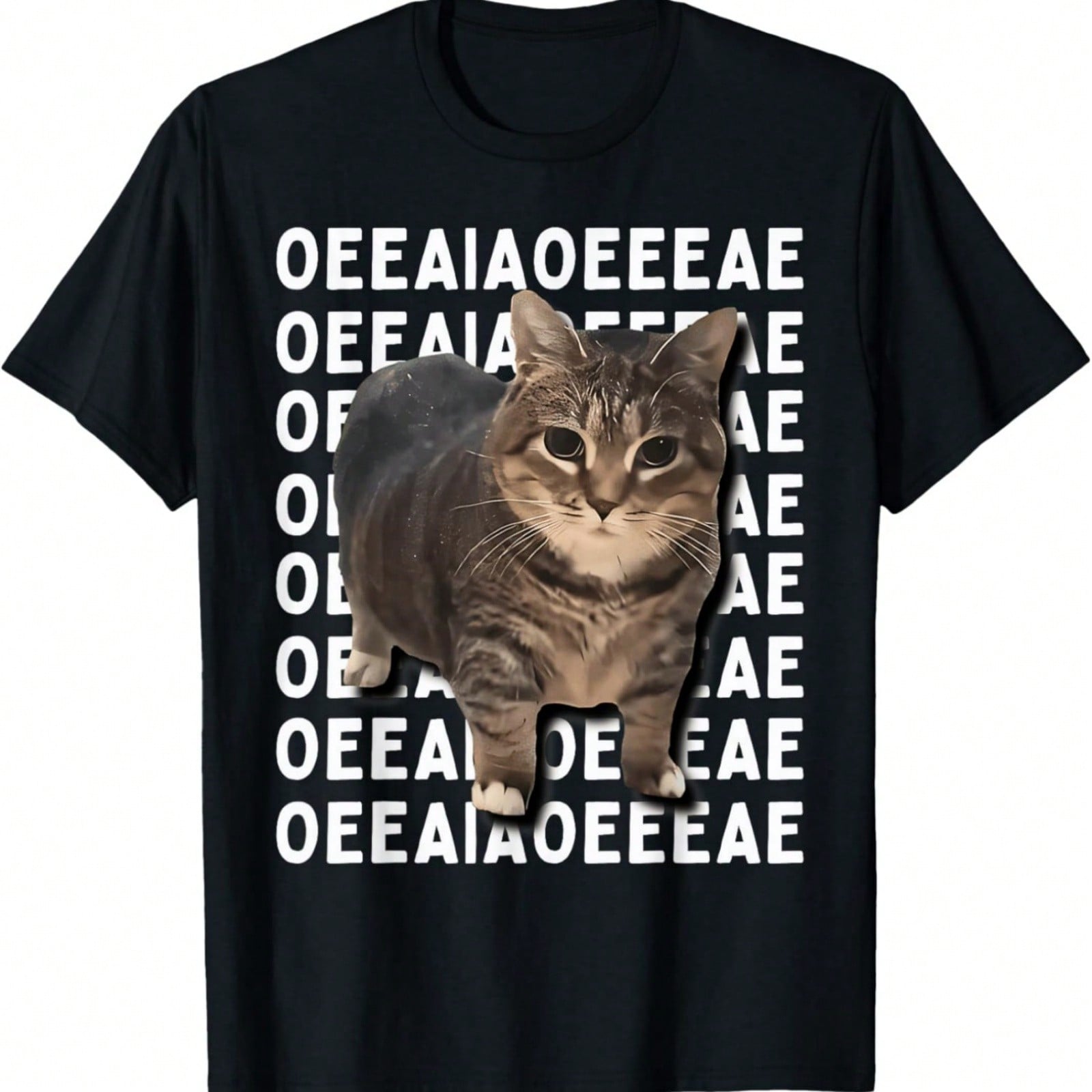 Spinning Cat Meme OIIAOIIA Cat Meme T-Shirt S разноцветный