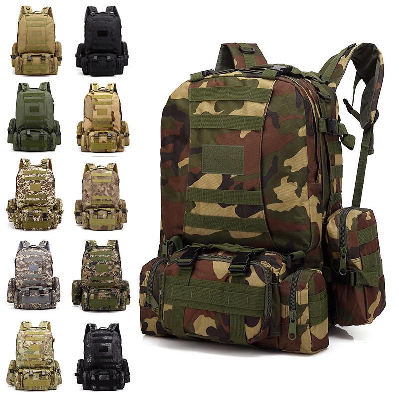 Yiyayun 36-55L Multi-functional Outdoor Hiking & Travel Backpack