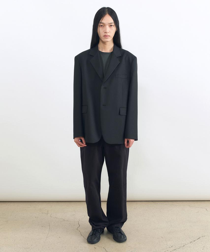 INSILENCE Military Cotton Pants Black