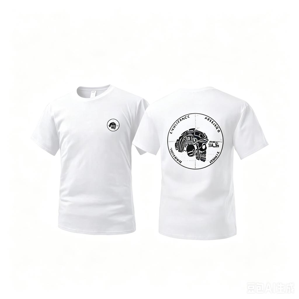2026 Summer American Tough Guy Short Sleeve T-Shirt Inspirational Quotes Printed Top Summer Men's Outdoor Tactic