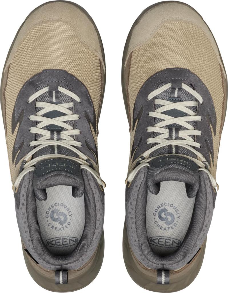 Trekking Shoes HIGHTRAIL MID WP High Trail Mid Waterproof GREY Cm [KEEN] Men's SAFARI/STEEL 26.0