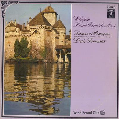 Płyta LP SANSON FRANCOIS, LOUIS FRÉMAUX, ORC - Chopin: Koncert fortepianowy nr. 1 w E m AW6016 ANGEL Japonia Klasyczny Używany