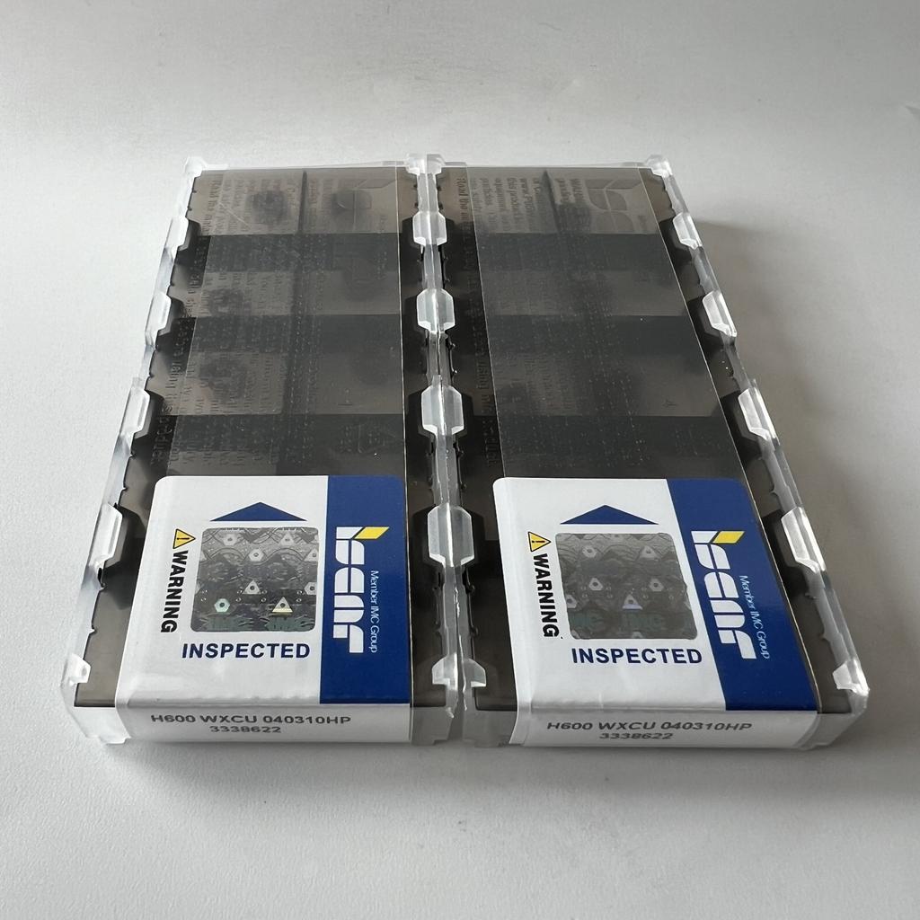 ISCAR / H600WXCU040310HP IC882 / Industrial Indexable Carbide Inserts 10 Pcs