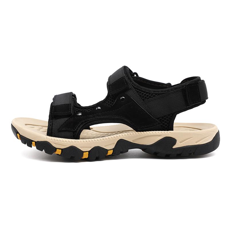 39-47 Pánské sandály letní móda Lehké ležérní kožené boty do zvonu Sandály velké velikosti