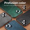 For Iphone 14 Cover Camera Lens Protector Silicone Leather Phone Case For Iphone 14 13 12 Pro Max Mobile Cellphone Funda Coque