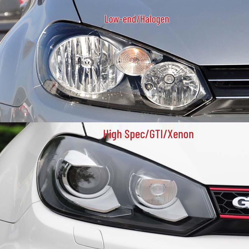 Fits Models 10-13: Volkswagen Golf 6 GTI High Headlight Cover MK6 Lamp Housing