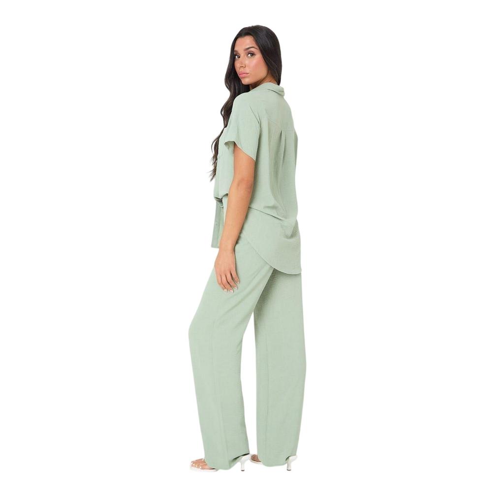 I Saw It First Womens/Ladies Crepe Wide Leg Trousers