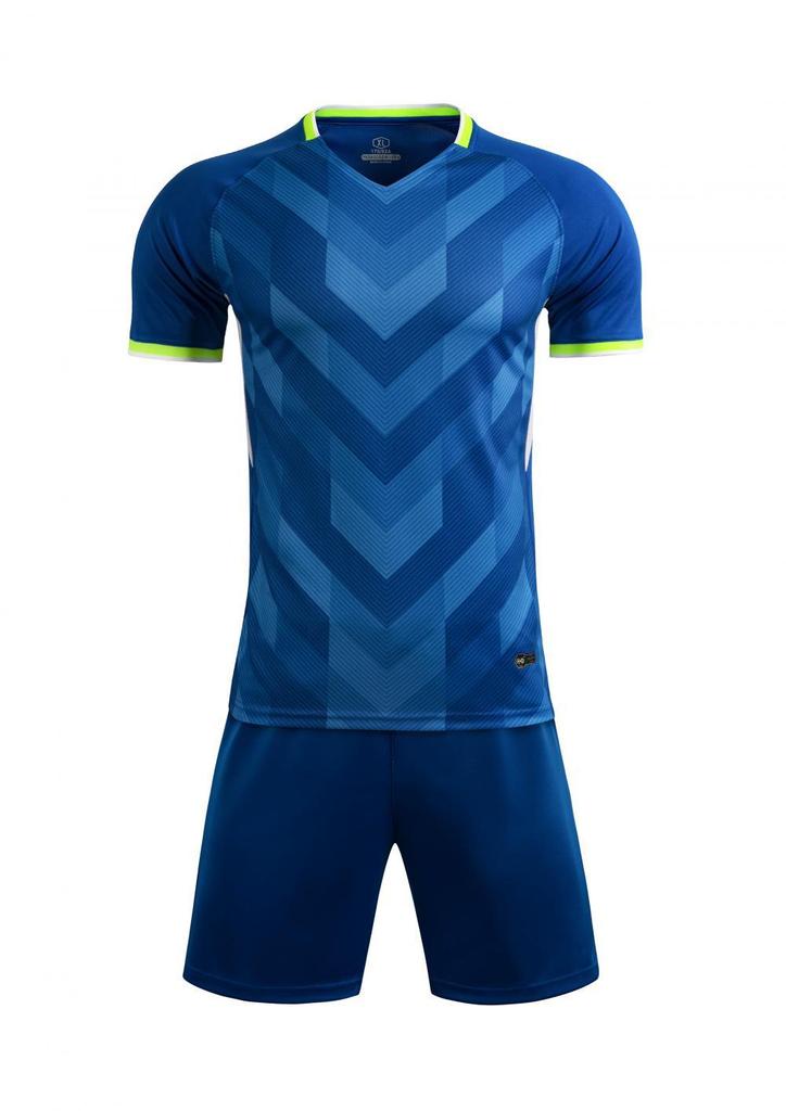 Football Jersey Set Men'S Adult Children'S Game Training Jersey Primary School Students' Short-Sleeved Football Jersey Women'S