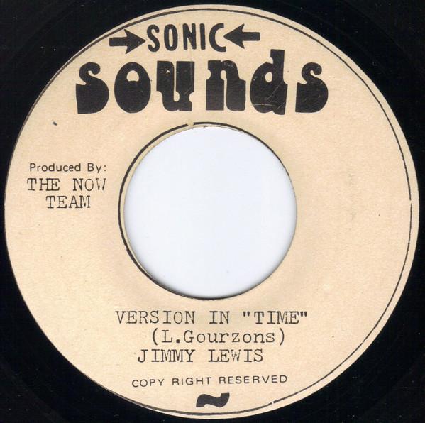 

7-дюймовая пластинка JIMMY LEWIS Time For Peace Version In Time NONE Sonic Sounds Ямайка Регги Ска Даб Б/У
