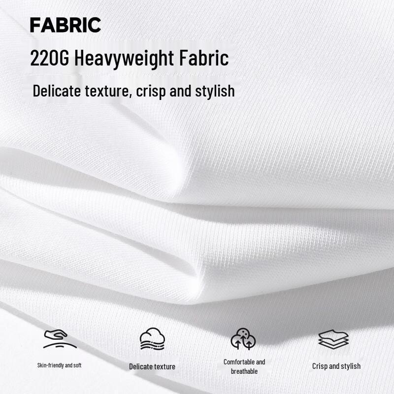 MINISO Men's Pure Cotton Summer Vest & Shorts Set