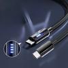 1M Type C Cable Fast Charger Cord Quick Charge USB C Nylon Data Cables For iPhone Samsung Xiaomi Huawei POCO OPPO