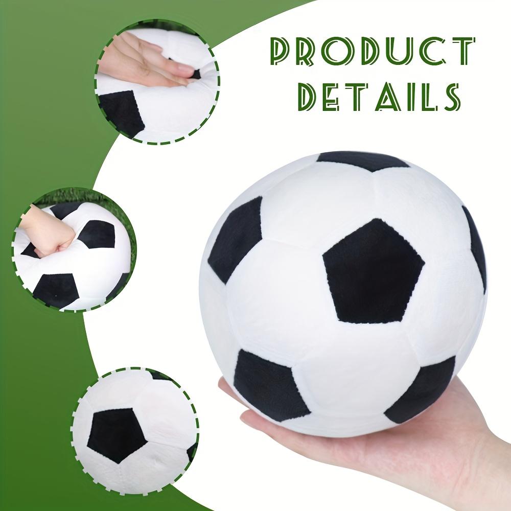 Soccer Ball Plush Throw Pillow Soft Stuffed Football Toy Cushion for Home Decor Gifts