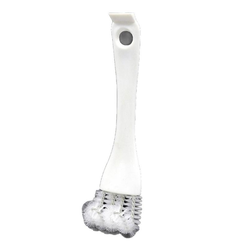 

Multipurpose Plastic Pet Cage Brush Featuring Scraping Tool Easyly Grip For Bird Habitat Sanitization