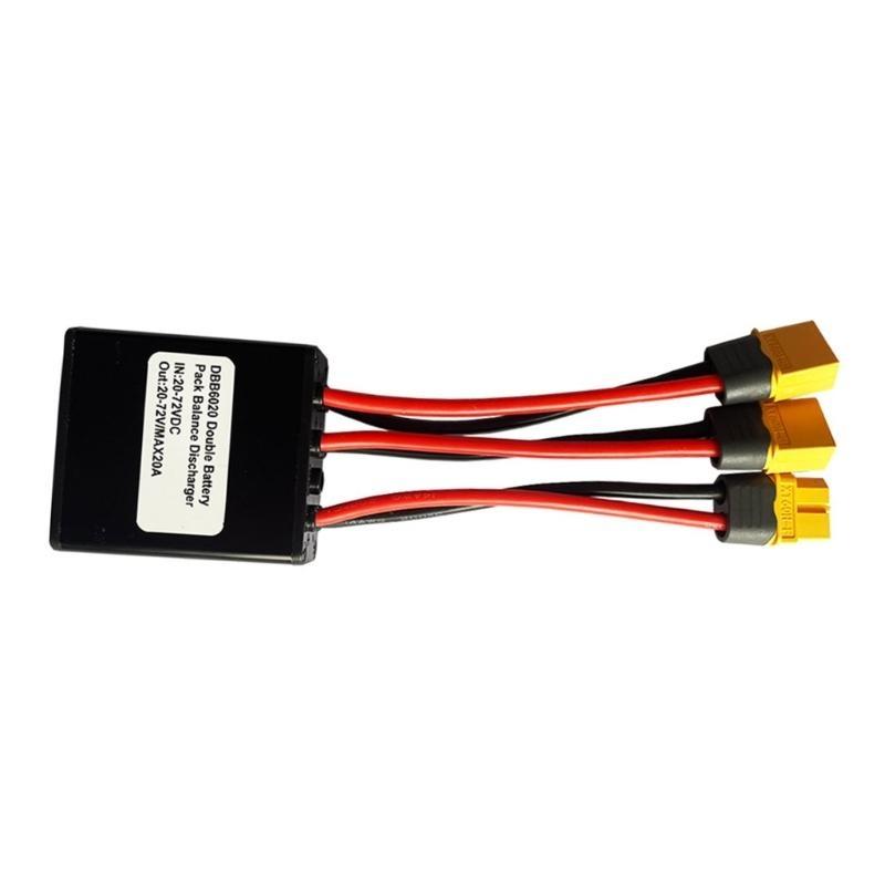 Double Battery Parallel Module 20V 72V 20A For Electric Bikes And DIY Projects With Charging Port