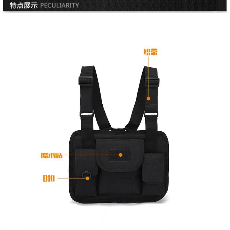 Military Fans Outdoor Sports Water-proof Backpack Portable Fishing Tool Hanging Bag Men Women's Multi-functional Trendy