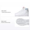 Originals Drop Step El C Leather Casual Slip-Resistant Shock Absorbing High-Top Kids Skate Shoes Kids Sneakers White HP7794