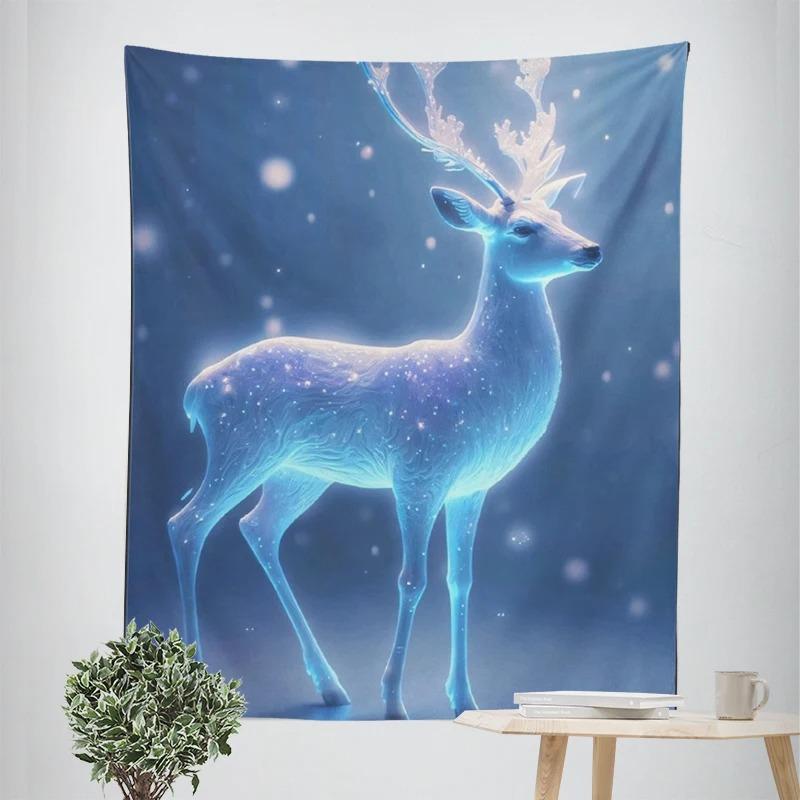 Beautiful Fawn Decorative Tapestry Home Wall Decor Office Living Room Tapestry