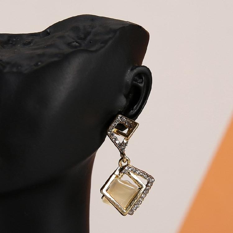 Stylish Neck Model Stand Necklace Showcases Stand Earrings Holder Resin Texture