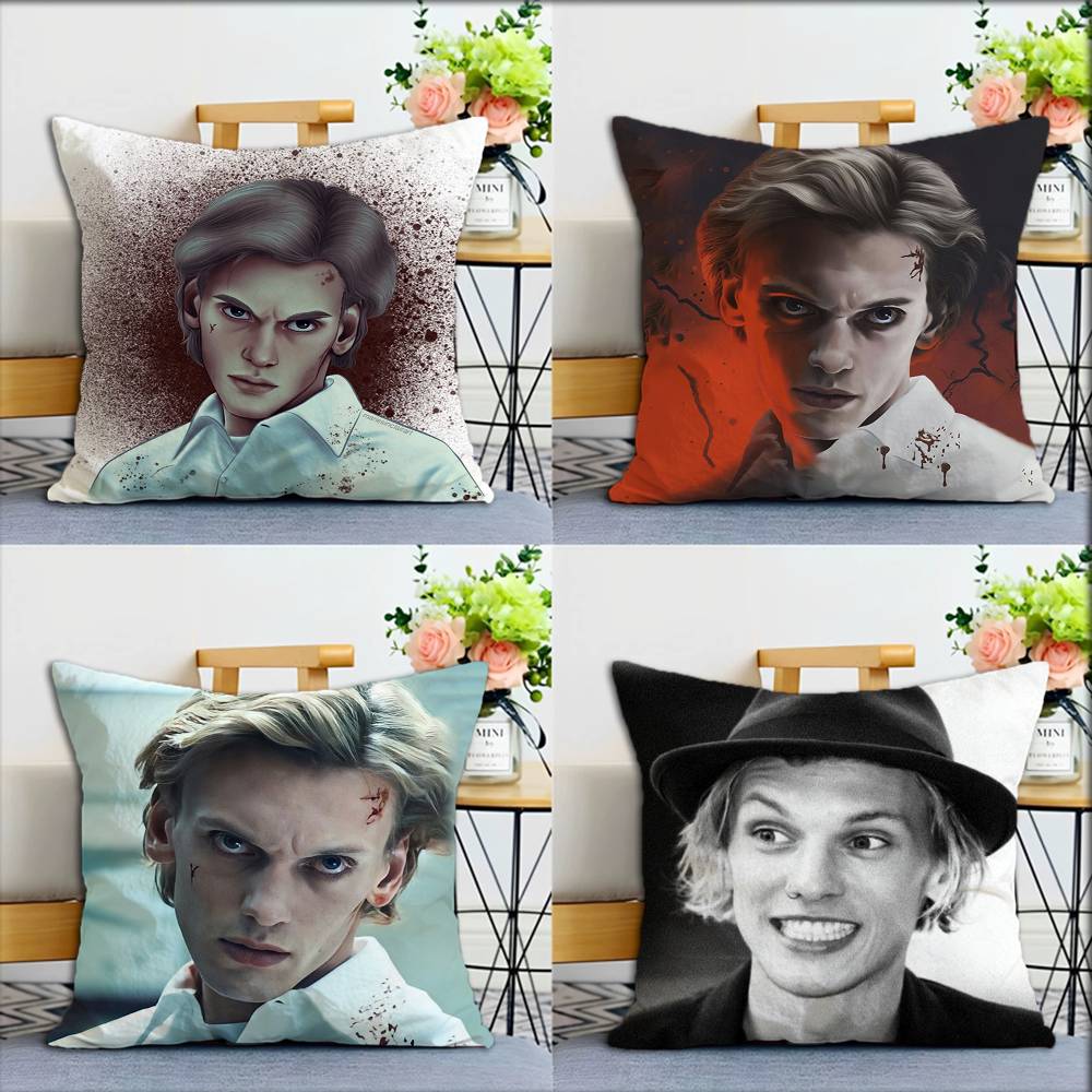 Actor JJamie Campbell World Various Sizes Square Pillow Case For Car Home Bedchamber Decor