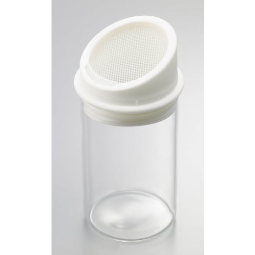 iwaki Powder Shaker Bottle, 140ml, White, K5041-WKF