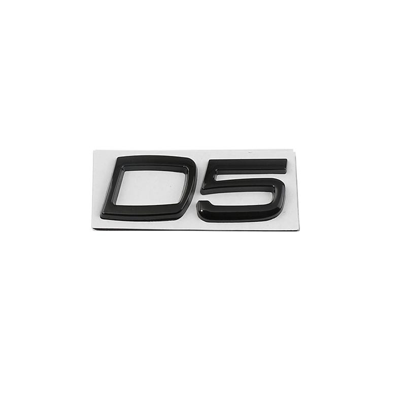 1Pc Car Metal D2 D3 D4 D5 D6 D7 Words Logo Badge Emblem Decals Sticker For Volvo S40 S60 S80 S90 XC40 XC60 XC90 V40 V60 V70 V90 C30