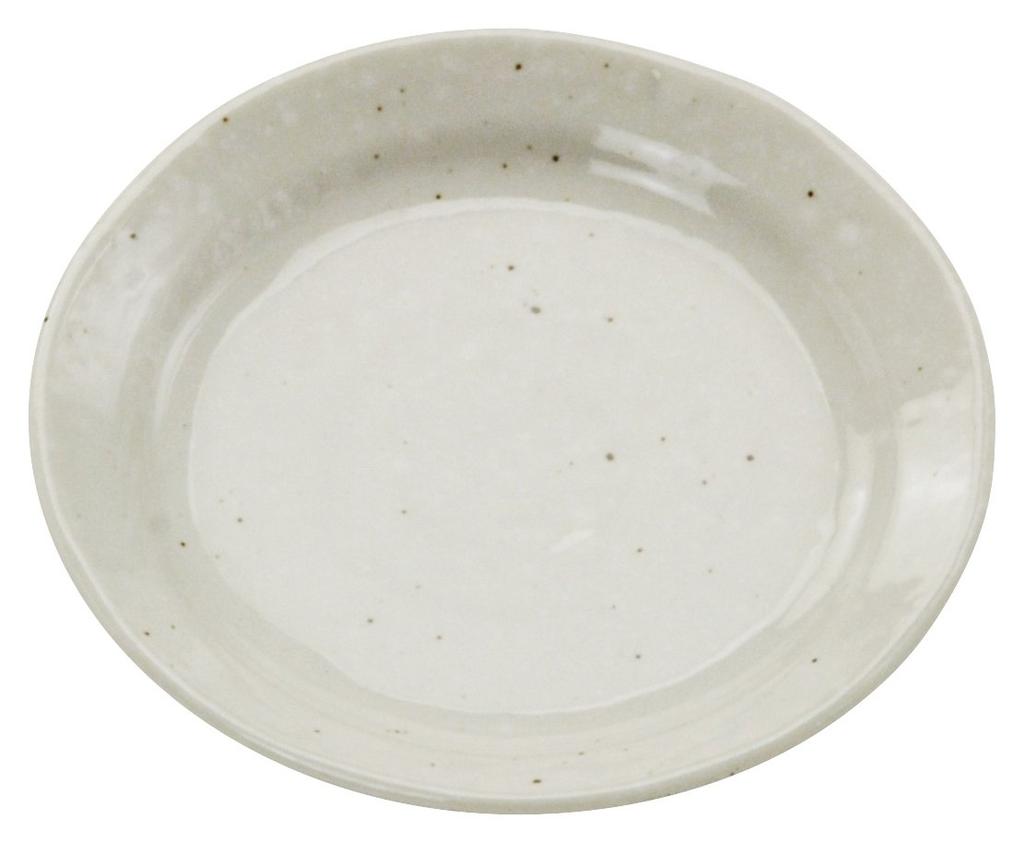 Mino Ware Small Plate Set of 3, Natural White, Approx. Diameter 12.3 X Height 2cm, Tableware Set, Ceramic, Microwave and Dishwasher Safe, Made In