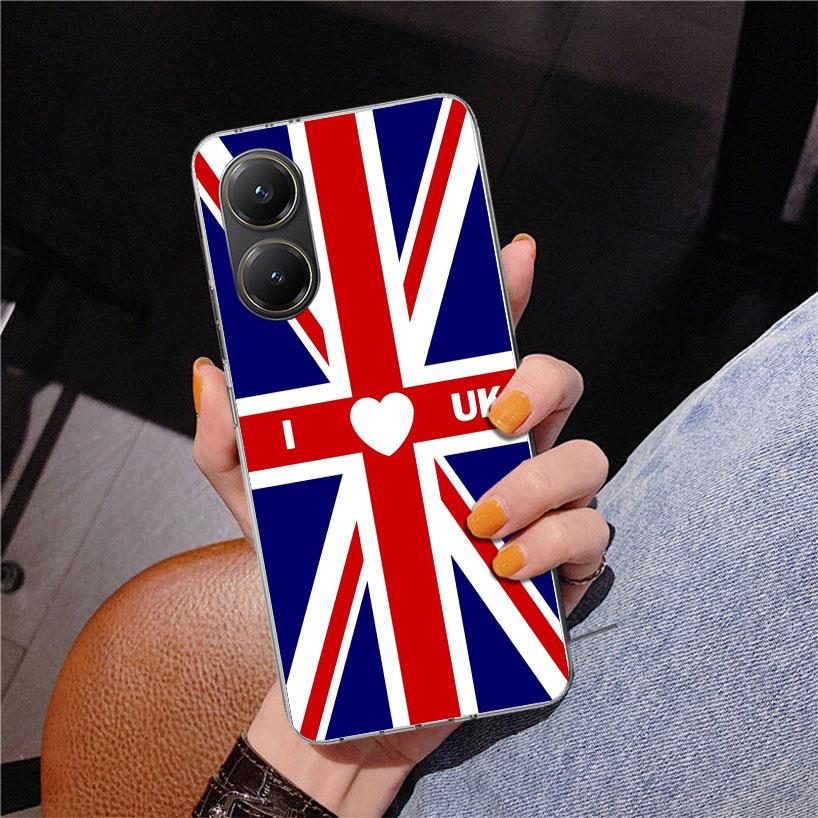 Union Jack England UK Flag Phone Case For Xiaomi Poco X7 X6 X5 Pro F7 Ultra Redmi 15C 15 13C 13 12C 12 10 10A 10C 9 9A 9C 9T Cov