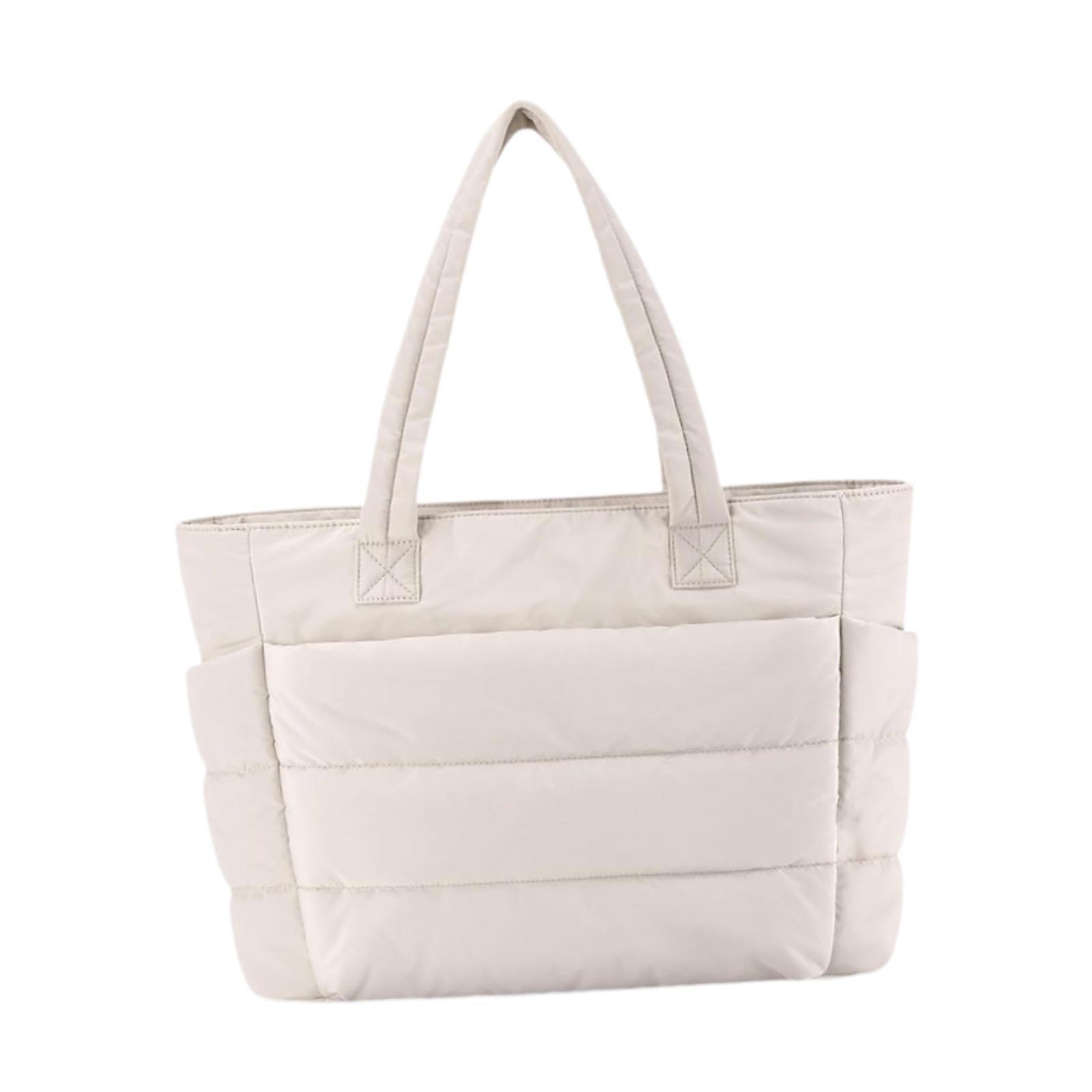 

Women Tote Bag Fashionable Versatile Portable with Zipper Casual Outings Shoulder Bag for Dating Gift Work Business Trip Travel