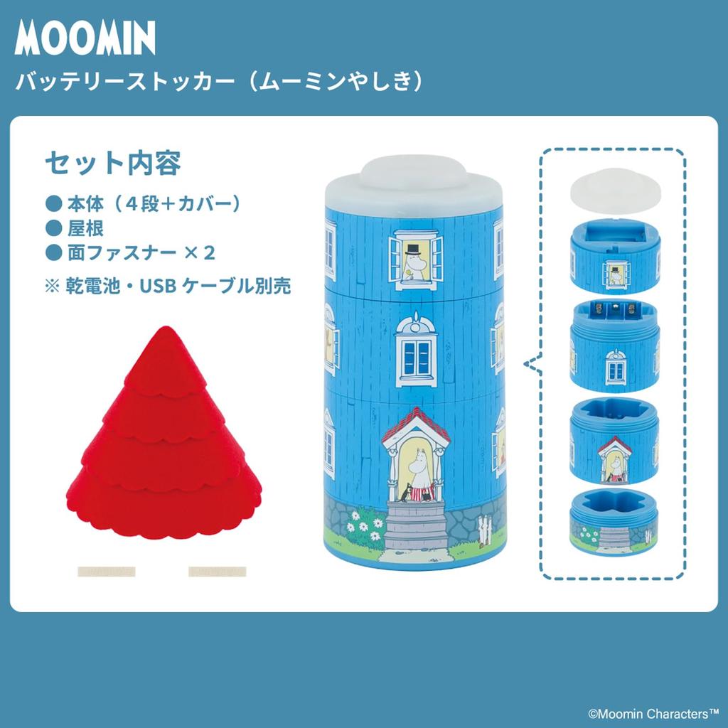 Hashy Storage Moomin House Top-in MM-3564