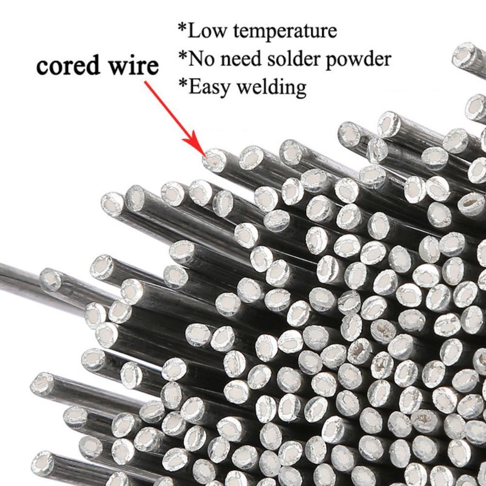 10pcs No Flux Welding Rods Low Temperature Cored Wire Professional Solder Rods  Home Appliance