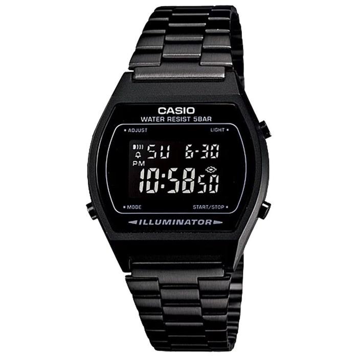 Casio Vintage Collection B640WB-1BVT Watch, Black/Black