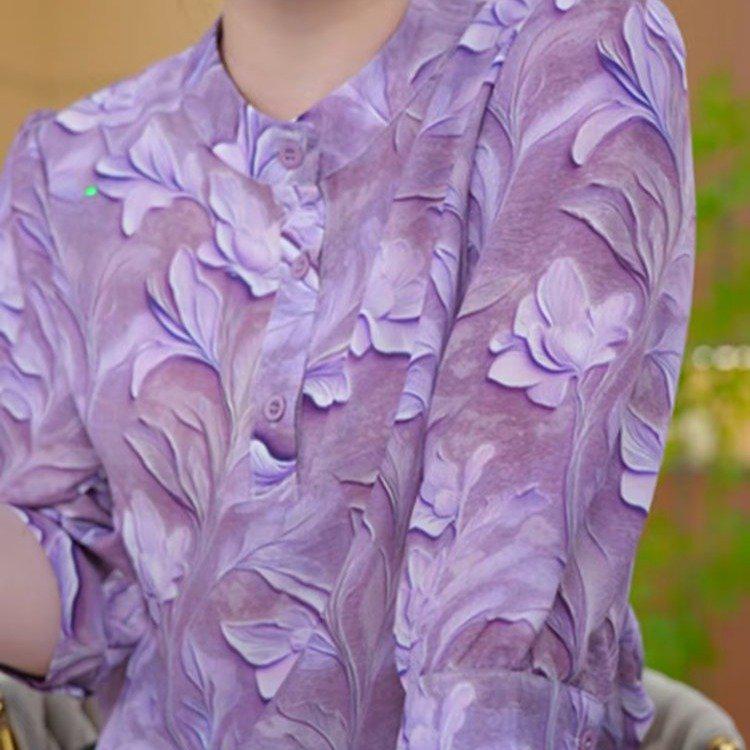 Women's Plus Size Short-Sleeved Loose Top - Spring/Summer New Style