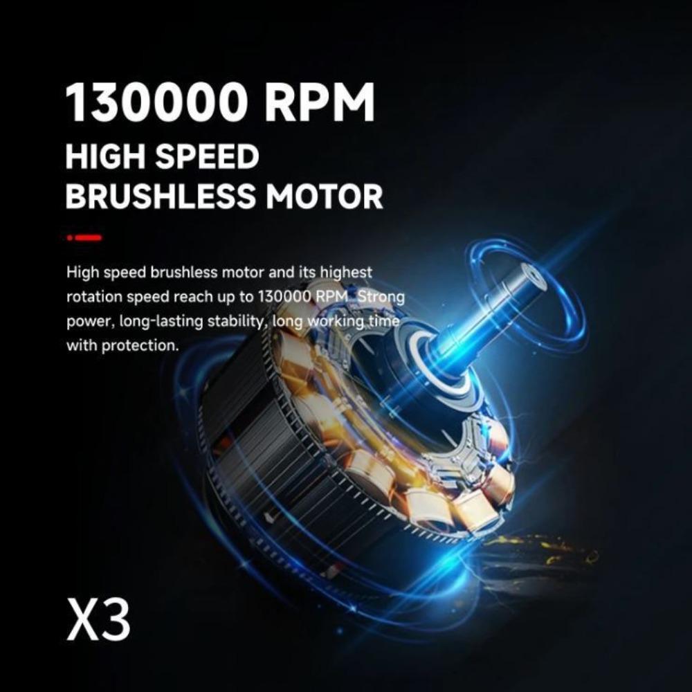 Compressed Air Duster Violent Mini Turbo Jet Fan 3 Gear Adjustable Jet Dry Blower  keyboard