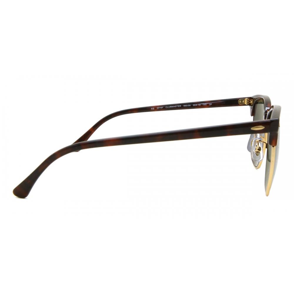 Rb3016f Clubmaster Asian Fit 990 58 Unisex Sunglasses