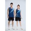 Unisex Sleeveless Sports Tank Top Set Volleyball Badminton Table Tennis Training Athletic Wear