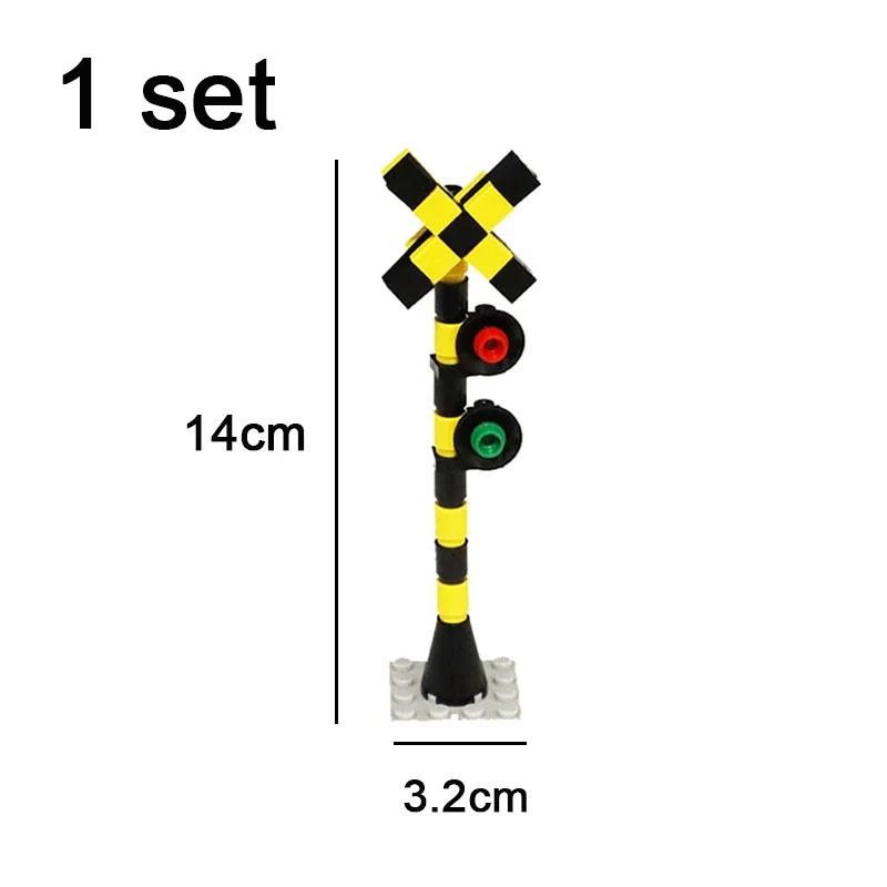 

MOC City Traffic Road Signs Signal Light Constructing Block Bike Bicycle Scooter Motorcycle Vehicle Scene Construction Accessories