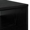 Coffee Table Black Oak Look 80 X 50 X 40 Cm Engineered Wood