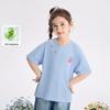 Xiaoyinman Girls' Cartoon Print Short Sleeve T-shirt