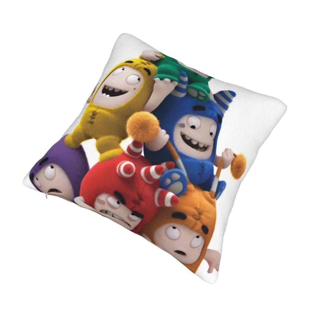 Decorative Pillow Cover O-Oddbods Product Seat Throw Pillow Case Cover Square Multi Size