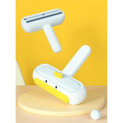 Pet Removes Hairs Cat and Dogs Little Duck Cleaning Brush Fur Removing Animals Hair Brush Clothing Couch Sofa Carpets Combs