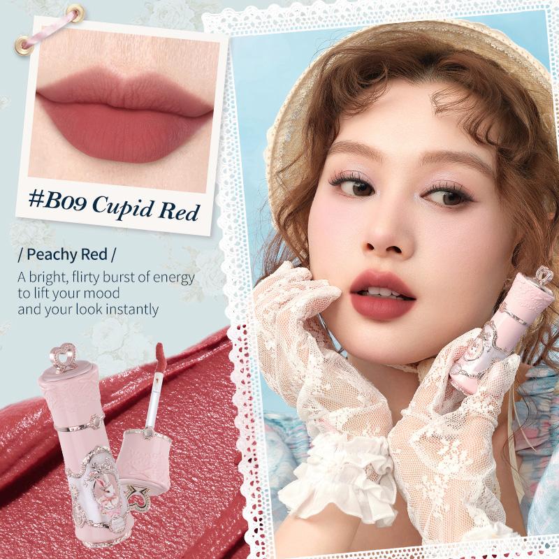 Flower Knows Make-up Bunny Garden Collectie Cloud Lip Crème Mat Fluweelachtige Lippenstift Koreaanse Lip Tint
