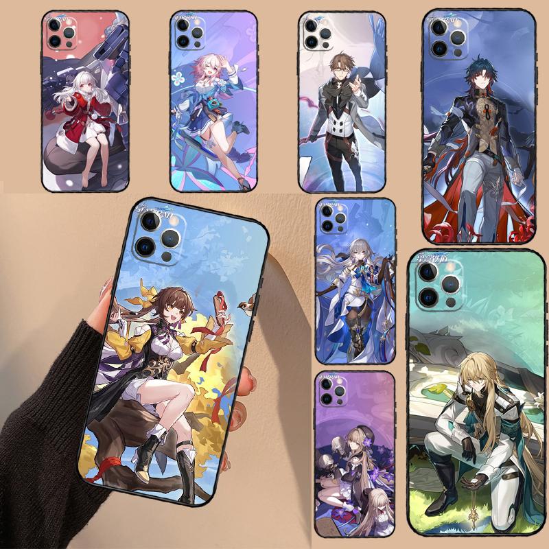 Honkai Star Rail Phone Case For iPhone 17 16 15 14 13 11 12 Pro Max mini 16 Plus 16e 17 Air Protective Cover