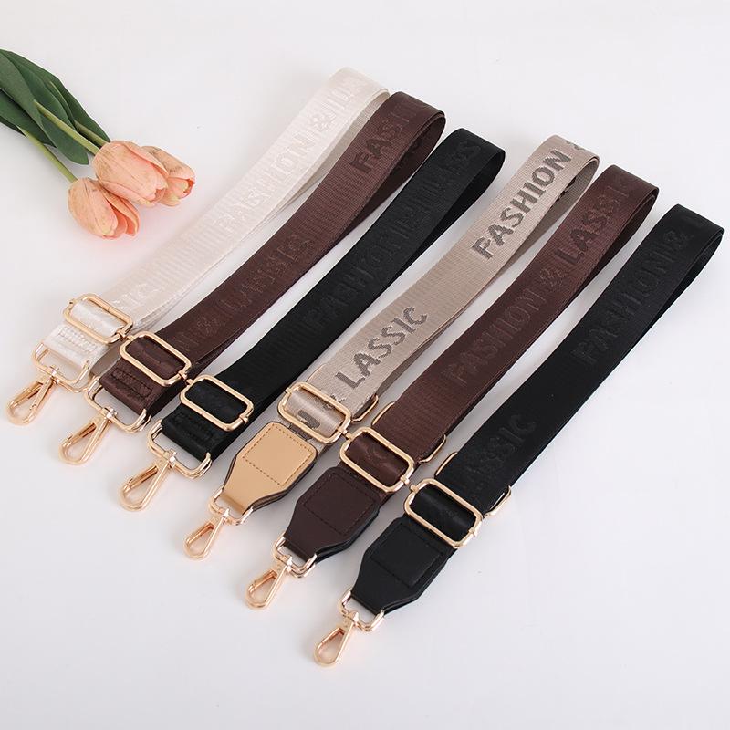 Extended Leather Women's Bag Strap - Non-Fading Jacquard Webbing for Handmade Computer Bags