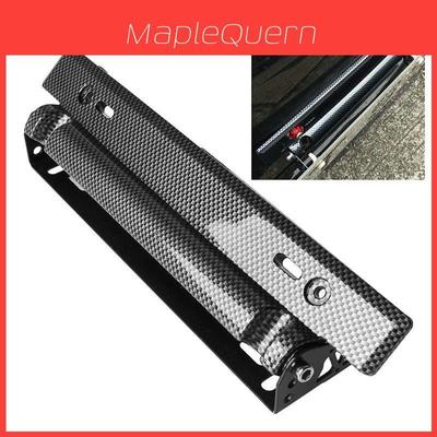Durable Carbon Fiber Car Scuff Plate Door Sill 4d Sticker Panel Protector Set Of 4
