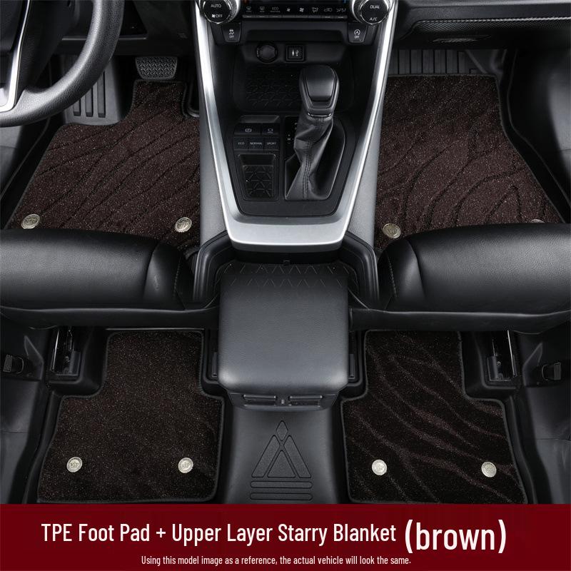 2015-2018 Geely Borui Anti-Slip TPE Car Floor Mats - Easy to Clean, Interior Modification