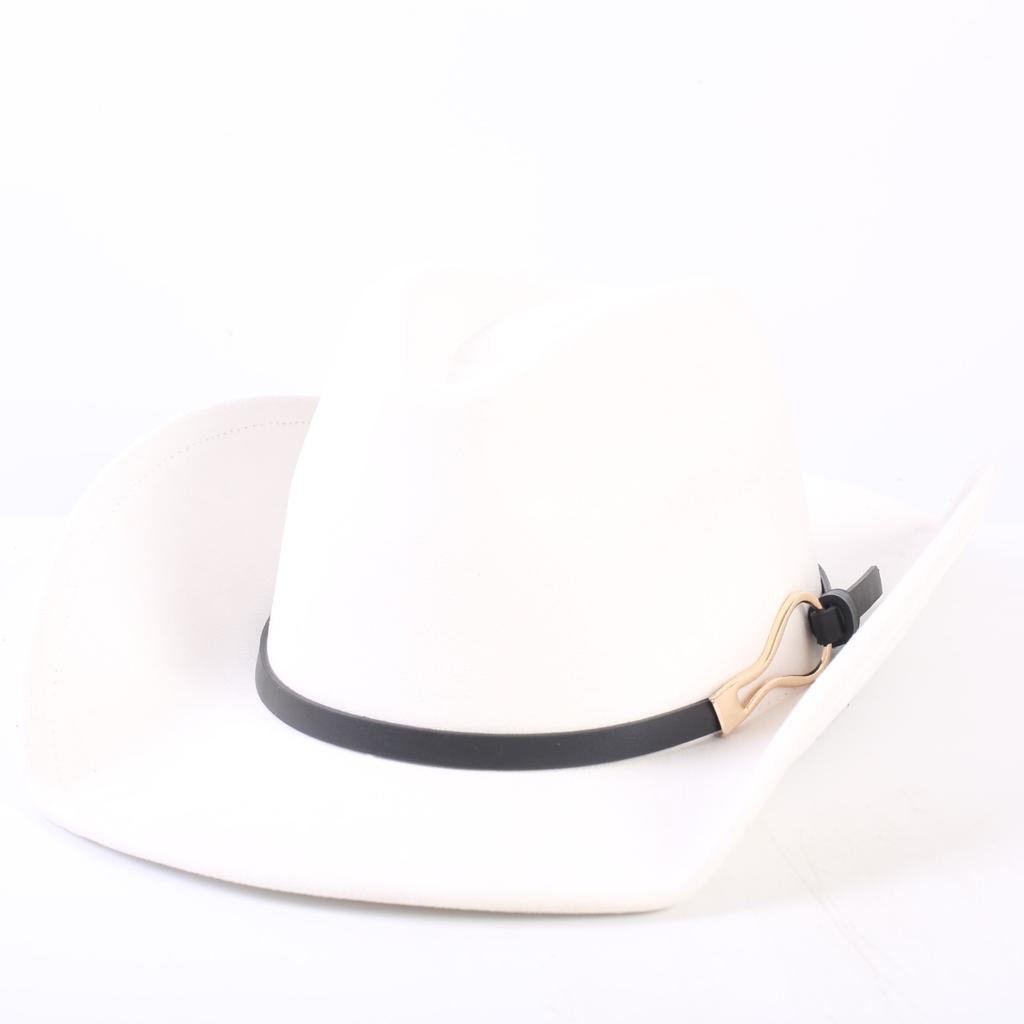 Beliebter europäischer und amerikanischer klassischer Wildleder Western Cowboyhut, Mode für Damen und Herren, großer Schirmhut Sonnenschutz