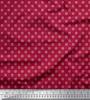 Soimoi Japan Crepe Satin Fabric Swimming Ring Small Printed Craft Fabric by the metre 42 Inch
