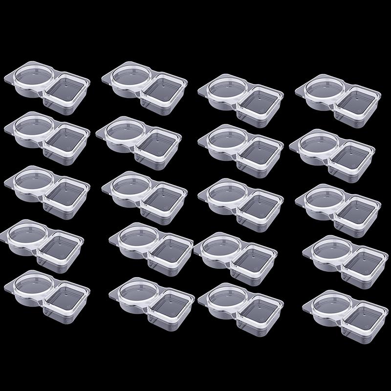 5/10/20pcs Disposable Sauce Cups PP Plastic, Food-Grade Dipping Containers for Takeout Party Salsa Soy Sauce