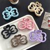 Bow Cat Hair Clip Candy Color Large Shark Clip Cute Bowknot Hair Claw  Girl